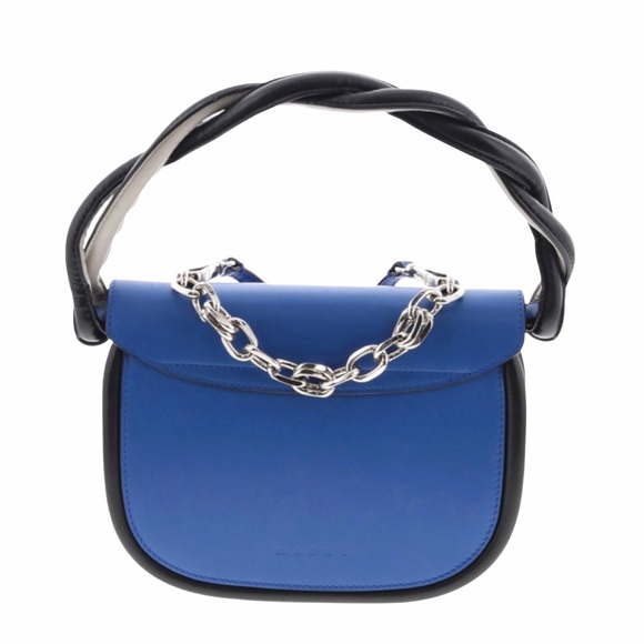 SOLD Marni ☻ Titan Bag ☻︎ Twisted Handle Convertible Clutch Satchel Bag ☻ - Picture 3 of 17